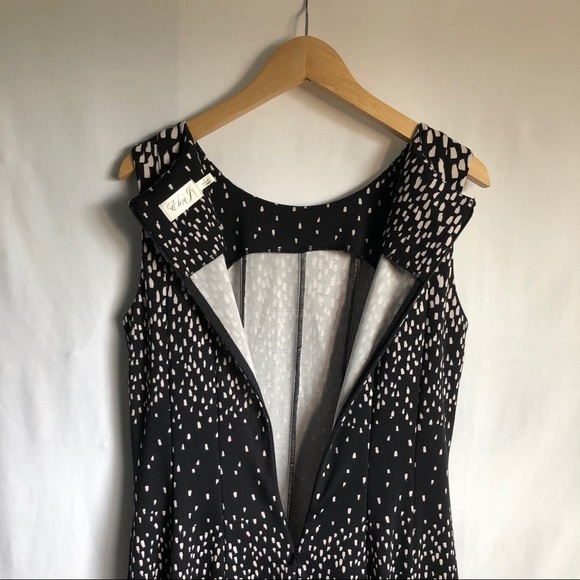 Fit & flare knee length sleeveless Eliza J dress - Picture 6 of 8